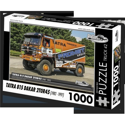 RETRO-AUTA TRUCK č.42 Tatra 815 Dakar 2T0R45 1982 1997 1000 dílků
