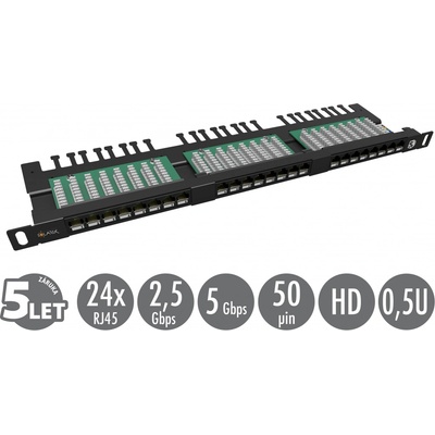 Solarix SX24-5E-UTP-BK