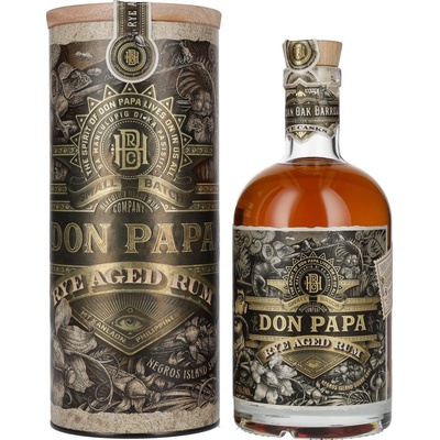 DON PAPA RYE AGED 45% 0,7 l (tuba)