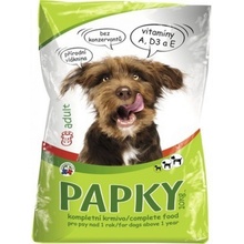 Papky s hovězím 10 kg