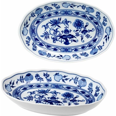 Cibulák Dubí miska salátová oválná cibulový porcelán 10374 23 cm