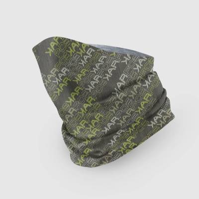 Karpos Coppolo Merino Neck Warmer Black/Dark Citron/Tea