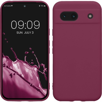 kwmobile kryt na mobil TPU Silicone Case pro Google Pixel 8a purpurová Magenta