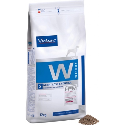 Virbac Veterinary HPM Adult Dog Weight Loss & Control W2 12 kg