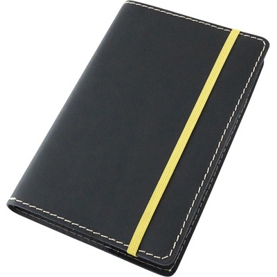 Moleskine Kožený obal na diář S 14 x 9 cm Černá hladká