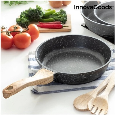 InnovaGoods Panvica Premium Granite-Effect 24 cm