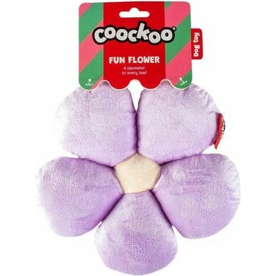 Coockoo plyšová pískacia s 5 pískatkami 23 x 21 x 5 cm