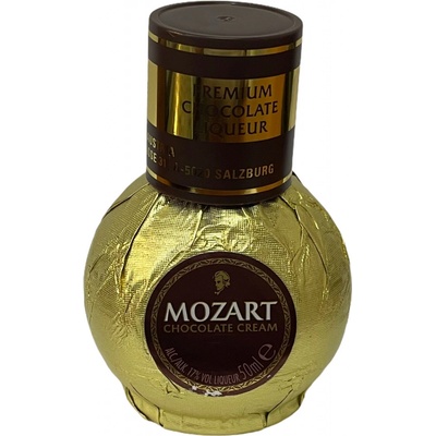 Mozart Chocolate Cream 17% 0,05 l (holá láhev)