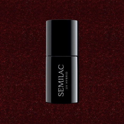 Semilac 393 Sparklin g Black Cherry 7 ml