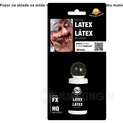 Guirca tekutý latex na tvár biely 28 ml