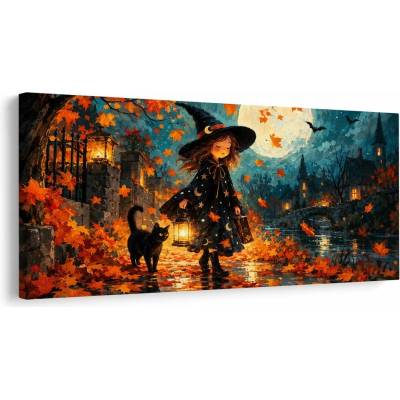 Dovido Obraz kouzelná dívka s lucernou - 120x60