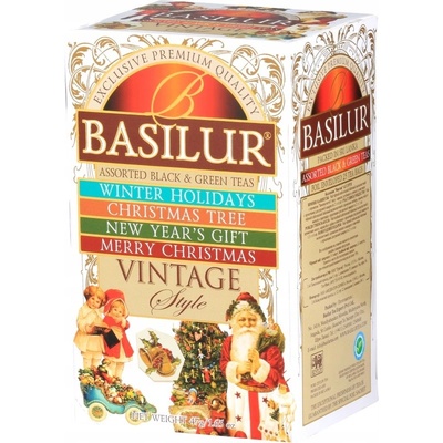 Basilur Vintage Assorted papier 15 x 2 g