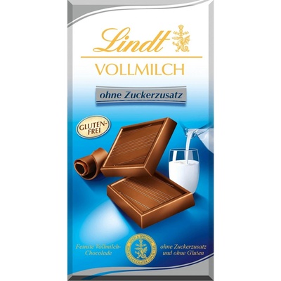 Lindt Mléčná BEZ CUKRU 100 g
