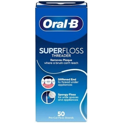 Oral-B Super Floss Threader 50 m