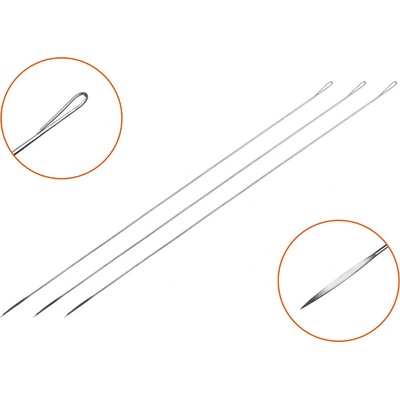 Delphin Prošívací Jehla Fishy 18cm 3 ks – Hledejceny.cz