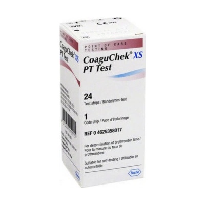CoaguChek XS testovací proužky 24 ks