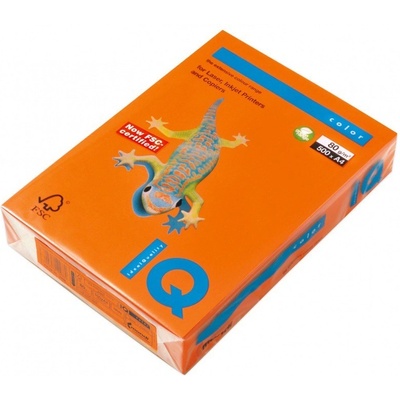 Kancelářský papír A4 IQ Intenzivní OR43 Orange 80 g 500l. Mondi