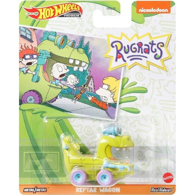 Mattel Hot Wheels Mattel Premium: Rugrats Reptar Wagon Metal Vehicle GRL61 – Hledejceny.cz
