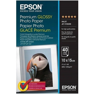 Epson 40 listů 255 g/m2 10x15cm