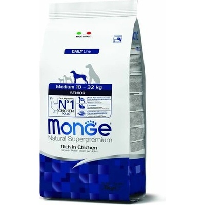 Monge Natural Superpremium Medium Senior kuřecí 3 kg