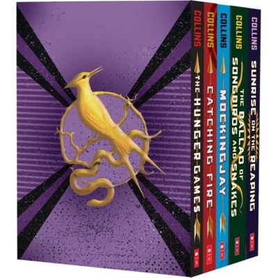 Hunger Games 5-Book Paperback Box Set The Hunger Games, Catching Fire, Mockingjay, The Ballad of Songbirds and Snakes, Sunrise on the Reaping – Hledejceny.cz