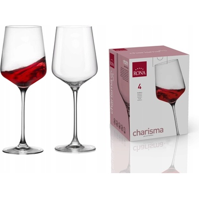Rona Sklenice na víno charisma 4 x 350 ml