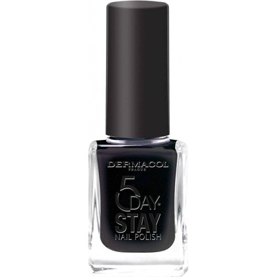 Dermacol Dlhotrvajúcí lak na nechty 5 days stay 55 Black Onyx 11 ml