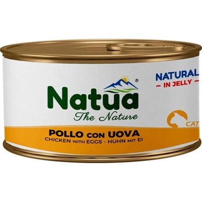 Natua Cat Adult Kuracie filety a prepeličie vajíčko v želé 85 g