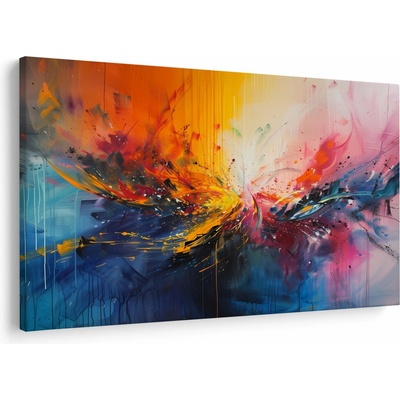 Obraz - Barevná abstrakce, jednodílný 120x80 cm
