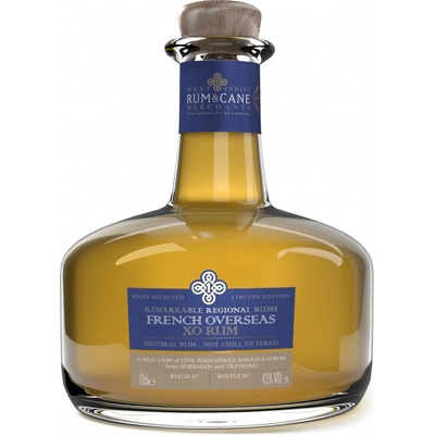 West Indies R&C Merchants French Overseas XO 43% 0,7 l (holá láhev)