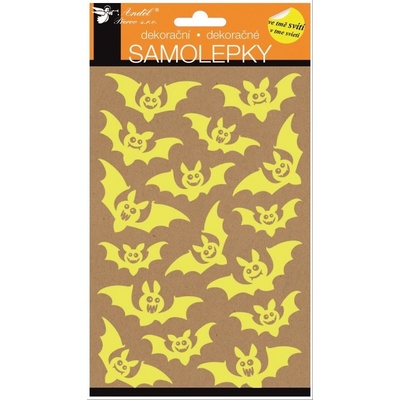 Samolepky svítící ve tmě netopýři