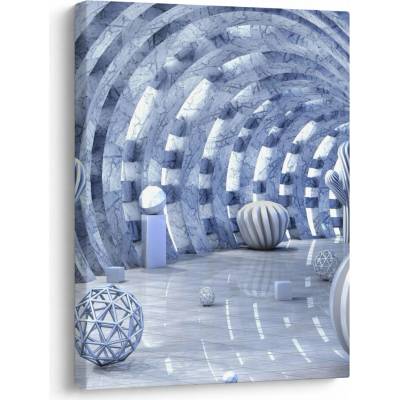 Obraz - 3D abstrakcia, jednodielny 30x40 cm