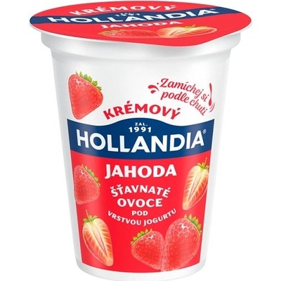 Hollandia Krémový jogurt jahoda 150 g