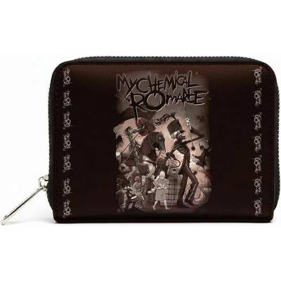 RukaHore My Chemical Romance Zip Top Purse: Black Parade Black (Black), Čierna,Univerzálna