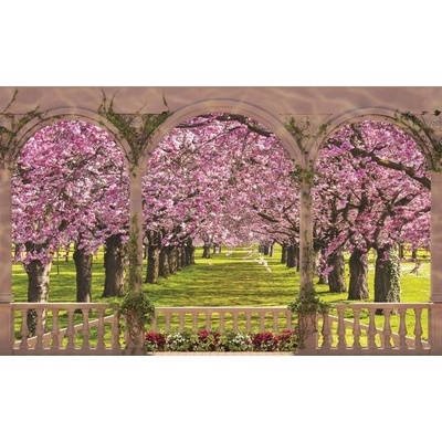 Preinterier FT0844 Fototapeta na stenu Obluk a stromy vlies 208cm x 146cm