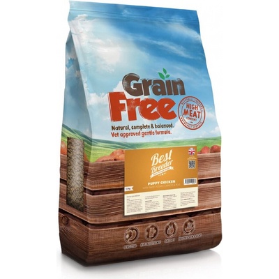 Best Breeder Grain Free Puppy Chicken with Sweet Potato Carrots & Peas 12 kg