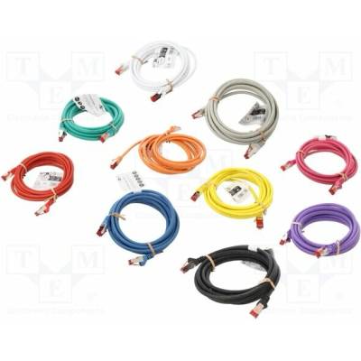 Goobay 69814 Patch S/FTP Cat 6 RJ45 vidlice z obou stran lanko Cu 3m