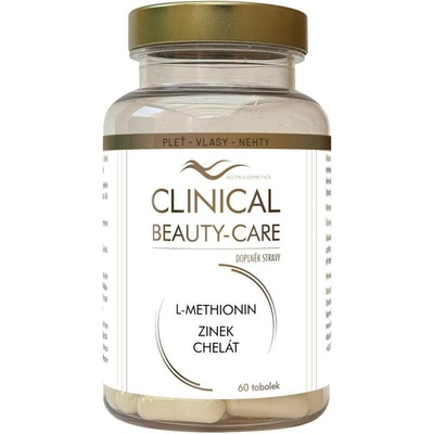 Clinical Beauty-Care L-Methionin + Zinek Chelát 60 tobolek