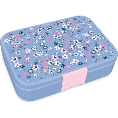 Ars Una Svačinový box Pearl Blossom blue dělený velký – Hledejceny.cz