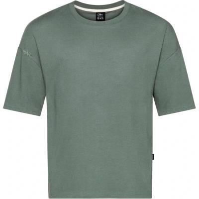 Chillaz Bozeman Mountain Logo Dark Green