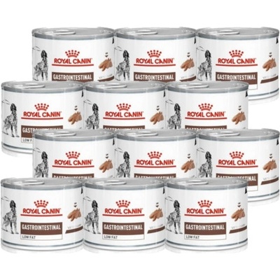 Royal Canin Veterinary Diet Adult Dog Gastrointestinal Low Fat 12 x 200 g