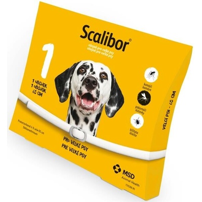 Scalibor Antiparazitní obojek 65 cm pro velké psy 1 ks – Hledejceny.cz