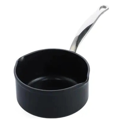 GreenPan Omáčník s nepriľnavým keramickým povrchom s pokrievkou Barcelona Pro, Ø 16 cm / 1,6 l, čierna CC005330-001