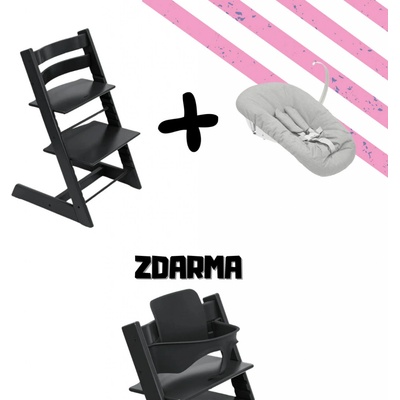 Stokke Tripp Trapp Oak Black – Hledejceny.cz