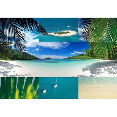 Preinterier FT0006 Fototapeta na stenu Plážová mozaika vlies 152cm x 104cm