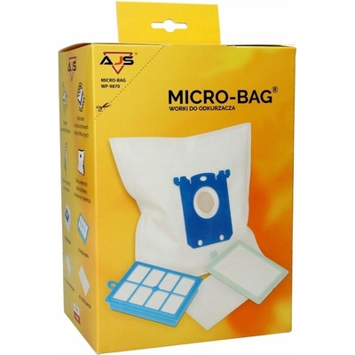 AJS Micro S-BAG Electrolux, AEG, Philips vrecka a filter 10 + 3 ks