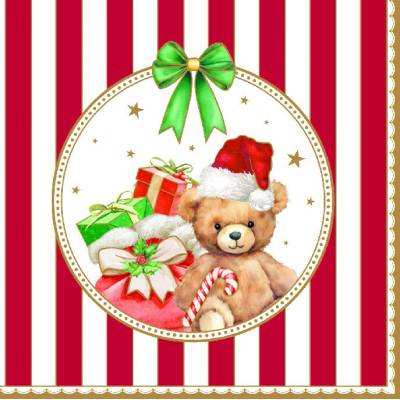Easy Life Servítky veľké Cozy Christmas 33x33 cm