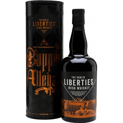 The Dublin Liberties Copper Alley 46% 0,7 l (tuba)