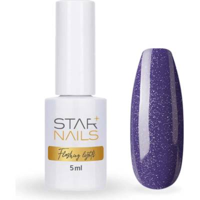Polish Flashing Lights Uv Led gel Majestic levanduľovo fialový gél lak 009 5 ml