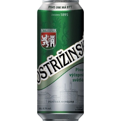 Postřižiny Výčepní světlé 4,1% 0,5 l (plech)